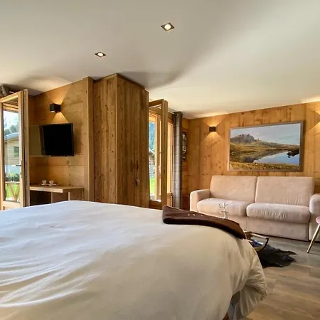 Chalet Beurre Noisette&spa Face Aux Aiguilles De * Chamonix